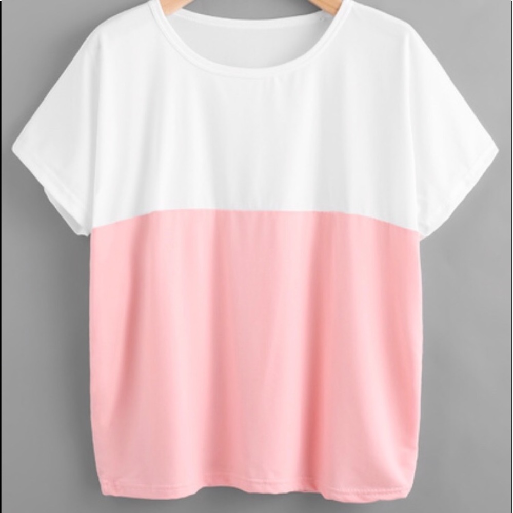 SALE‼️100% cotton two toned shirt